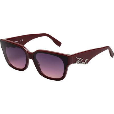 óculos de sol Karl Lagerfeld KL6161S Bordeaux One Size óculos de sol Karl Lagerfeld KL6161S Bordeaux One Size