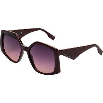 óculos de sol Karl Lagerfeld KL6208S Bordeaux One Size óculos de sol Karl Lagerfeld KL6208S Bordeaux One Size