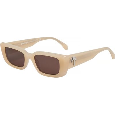 óculos de sol Palm Angels PERI056S24PLA0011 Beige One Size óculos de sol Palm Angels PERI056S24PLA0011 Beige One Size