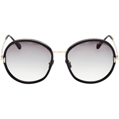 óculos de sol Tom Ford HUNTER-02 FT0946 01B Black ACC 58 óculos de sol Tom Ford HUNTER-02 FT0946 01B Black ACC 58