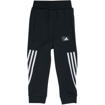 Μαύρα αθλητικά παντελόνια για αγόρια Adidas - Κλασική γραμμή Μαύρα αθλητικά παντελόνια για αγόρια Adidas - Κλασική γραμμή