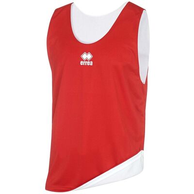 Αμάνικα/T-shirts χωρίς μανίκια Errea Casacca Bib Double Ad Red Extra Large θηλυκός Αμάνικα/T-shirts χωρίς μανίκια Errea Casacca Bib Double Ad Red Extra Large θηλυκός