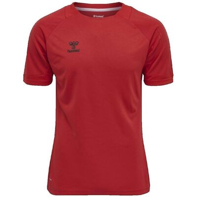 Hummel Μπλούζα Lead Poly - Κόκκινο Hummel Μπλούζα Lead Poly - Κόκκινο