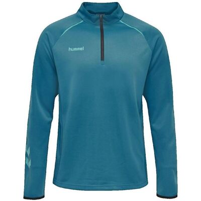 Φούτερ hummel Sweatshirt Authentic Pro Demi-zip Μπλέ Small αρσενικός Φούτερ hummel Sweatshirt Authentic Pro Demi-zip Μπλέ Small αρσενικός