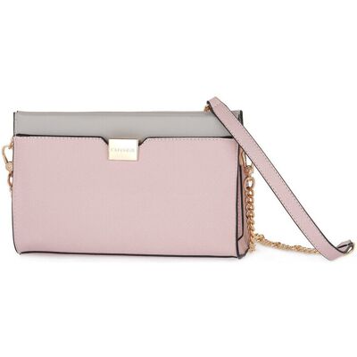 Τσάντα Café Noir CAFE NOIR R009 POCHETTE BICOLORE Ροζ One Size Τσάντα Café Noir CAFE NOIR R009 POCHETTE BICOLORE Ροζ One Size