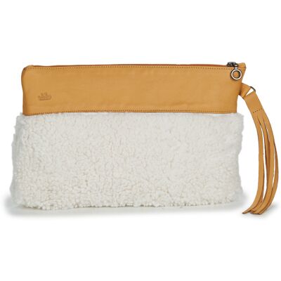 Βραδινά τσαντάκια Easy Peasy POUCHY FOURRURE Brown One Size Βραδινά τσαντάκια Easy Peasy POUCHY FOURRURE Brown One Size