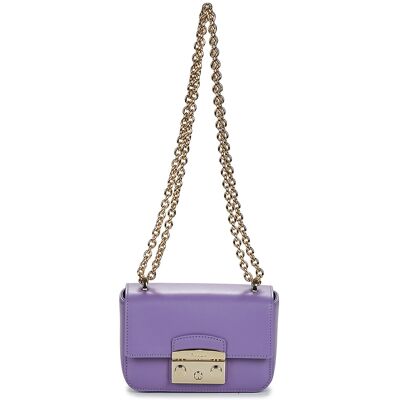 Τσάντες ώμου Furla METROPOLIS MINI CROSSBODY Violet One Size Τσάντες ώμου Furla METROPOLIS MINI CROSSBODY Violet One Size
