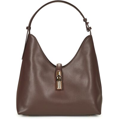 Τσάντες ώμου Furla FURLA GOCCIA M HOBO Brown One Size Τσάντες ώμου Furla FURLA GOCCIA M HOBO Brown One Size