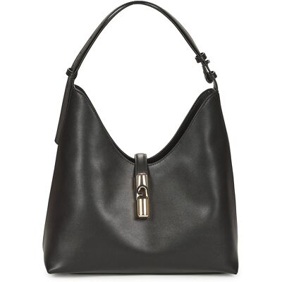 Τσάντες ώμου Furla FURLA GOCCIA M HOBO Black One Size Τσάντες ώμου Furla FURLA GOCCIA M HOBO Black One Size
