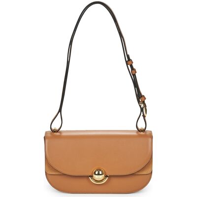 Τσάντες ώμου Furla FURLA SFERA S SHOULDER BAG Brown One Size Τσάντες ώμου Furla FURLA SFERA S SHOULDER BAG Brown One Size