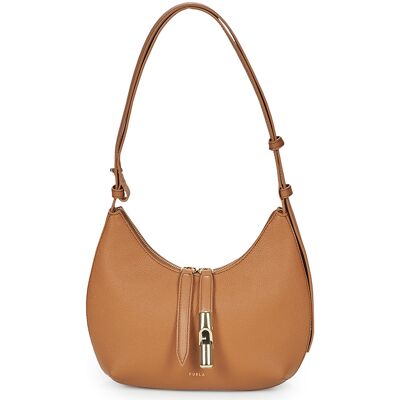 Τσάντες ώμου Furla FURLA GOCCIA S SHOULDER BAG Brown One Size Τσάντες ώμου Furla FURLA GOCCIA S SHOULDER BAG Brown One Size