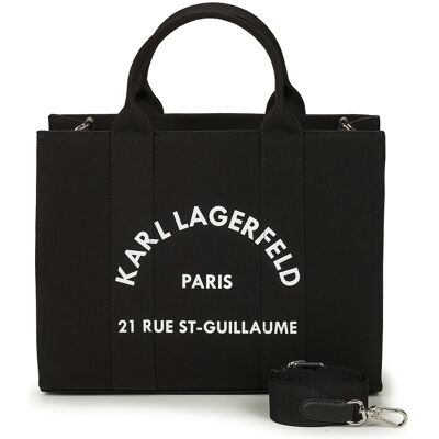 Τσάντες Χειρός Karl Lagerfeld K/RSG SQUARE MEDIUM TOTE Black Unique Τσάντες Χειρός Karl Lagerfeld K/RSG SQUARE MEDIUM TOTE Black Unique