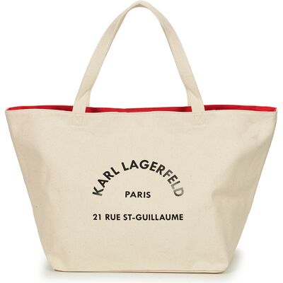 Shopping bag Karl Lagerfeld K/RSG CANVAS SHOPPER Beige Unique Shopping bag Karl Lagerfeld K/RSG CANVAS SHOPPER Beige Unique