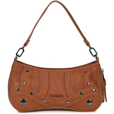 Τσάντες ώμου Desigual EMBRO PATCH ALSACIA Brown One Size Τσάντες ώμου Desigual EMBRO PATCH ALSACIA Brown One Size