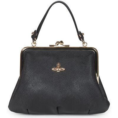 Τσάντες Χειρός Vivienne Westwood GRANNY FRAME PURSE Black One Size Τσάντες Χειρός Vivienne Westwood GRANNY FRAME PURSE Black One Size