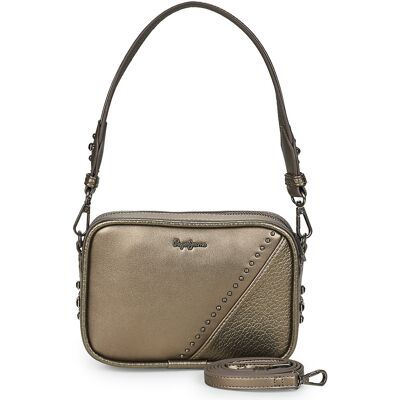 Τσάντες ώμου Pepe jeans KEYRA METALLIC Gold One Size Τσάντες ώμου Pepe jeans KEYRA METALLIC Gold One Size