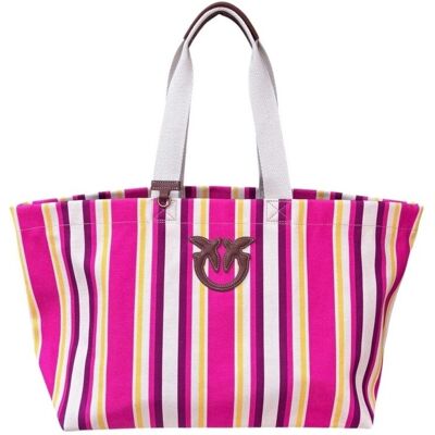 Τσάντα Pinko Shopping Bag Extra Ροζ One Size Τσάντα Pinko Shopping Bag Extra Ροζ One Size