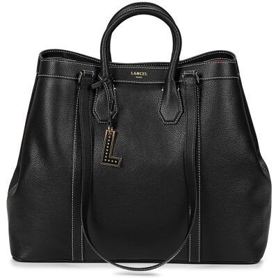 Τσάντες Χειρός Lancel BELLEVILLE DE LANCEL TOTE DBLE CARRY Black One Size Τσάντες Χειρός Lancel BELLEVILLE DE LANCEL TOTE DBLE CARRY Black One Size