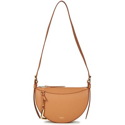 Τσάντες ώμου Lancel FAUBOURG DE LANCEL HALFMOON ZIP Brown One Size Τσάντες ώμου Lancel FAUBOURG DE LANCEL HALFMOON ZIP Brown One Size