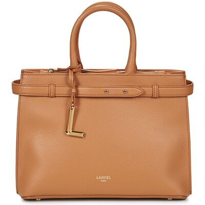 Τσάντες Χειρός Lancel FAUBOURG CARRYALL ZIP M Brown One Size Τσάντες Χειρός Lancel FAUBOURG CARRYALL ZIP M Brown One Size