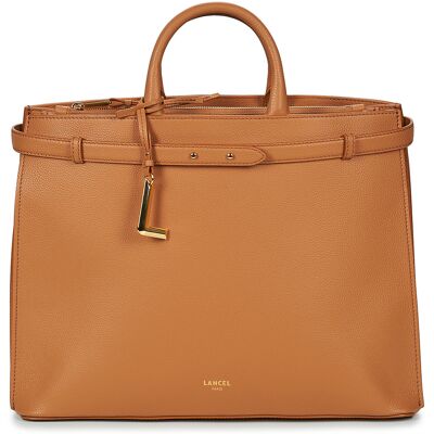 Τσάντες Χειρός Lancel FAUBOURG CARRYALL ZIP L Brown One Size Τσάντες Χειρός Lancel FAUBOURG CARRYALL ZIP L Brown One Size