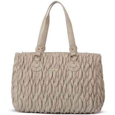 Τσάντες ώμου Liu Jo 3002 M TOTE MARMO Beige One Size Τσάντες ώμου Liu Jo 3002 M TOTE MARMO Beige One Size
