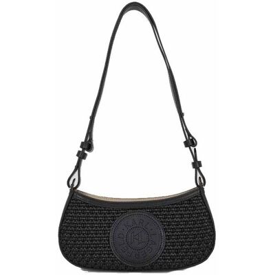 Τσάντες ώμου Karl Lagerfeld K Circle Sb Woven Black One Size Τσάντες ώμου Karl Lagerfeld K Circle Sb Woven Black One Size
