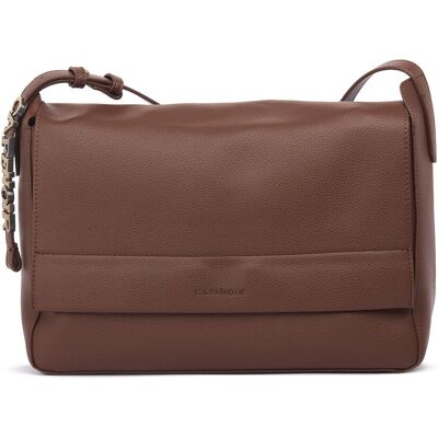 Τσάντες ώμου Café Noir CAFE NOIR M018 BORSA MORBIDA Brown One Size Τσάντες ώμου Café Noir CAFE NOIR M018 BORSA MORBIDA Brown One Size