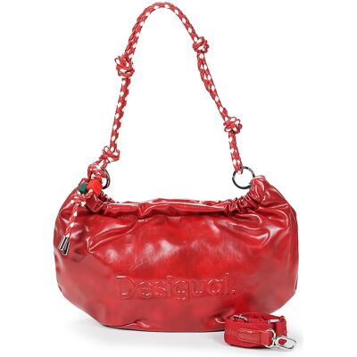 Τσάντες ώμου Desigual BAG HALF LOGO RED Red One Size Τσάντες ώμου Desigual BAG HALF LOGO RED Red One Size