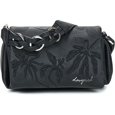 Τσάντες ώμου Desigual BAG MIRENIS NARON MINI FLAP Black One Size Τσάντες ώμου Desigual BAG MIRENIS NARON MINI FLAP Black One Size