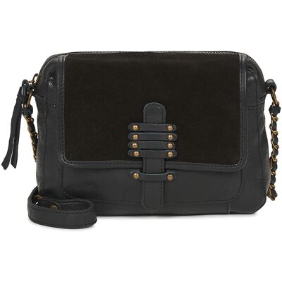 Τσάντες ώμου Pieces PCBEA LEATHER CROSS BODY Black One Size Τσάντες ώμου Pieces PCBEA LEATHER CROSS BODY Black One Size