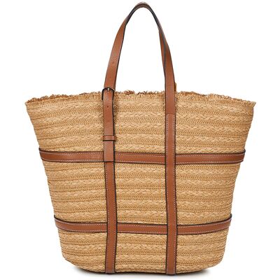 Shopping bag Pieces PCKIRSTINE SHOPPER Beige One Size Shopping bag Pieces PCKIRSTINE SHOPPER Beige One Size