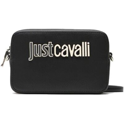 Τσάντες ώμου Roberto Cavalli Jc Lettering 3 Black One Size Τσάντες ώμου Roberto Cavalli Jc Lettering 3 Black One Size