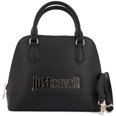 Τσάντες Χειρός Roberto Cavalli Jc Lettering 5 Black One Size Τσάντες Χειρός Roberto Cavalli Jc Lettering 5 Black One Size