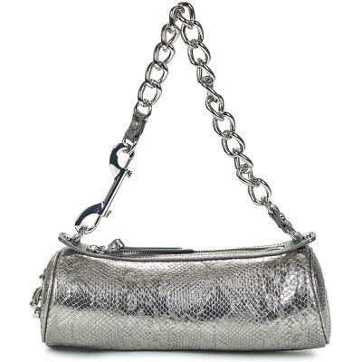 Τσάντες ώμου Vivienne Westwood CINDY CYLINDER BAG Silver One Size Τσάντες ώμου Vivienne Westwood CINDY CYLINDER BAG Silver One Size