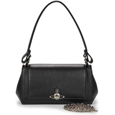 Τσάντες ώμου Vivienne Westwood HAZEL MEDIUM HANDBAG Black One Size Τσάντες ώμου Vivienne Westwood HAZEL MEDIUM HANDBAG Black One Size