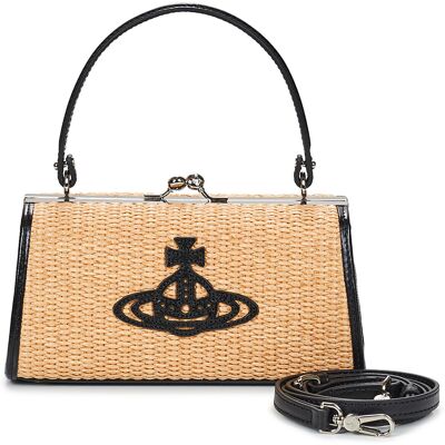 Τσάντες Χειρός Vivienne Westwood DOLL XL FRAME PURSE Beige One Size Τσάντες Χειρός Vivienne Westwood DOLL XL FRAME PURSE Beige One Size