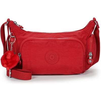 Τσάντες ώμου Kipling GABBETTE S Red One Size Τσάντες ώμου Kipling GABBETTE S Red One Size