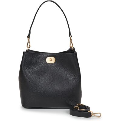 Τσάντες ώμου Mac Douglas RHODES COURONNE M Black One Size Τσάντες ώμου Mac Douglas RHODES COURONNE M Black One Size