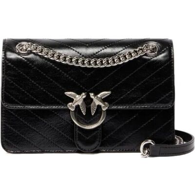 Τσάντες ώμου Pinko A2jc Love One Ligth Mini Black One Size Τσάντες ώμου Pinko A2jc Love One Ligth Mini Black One Size