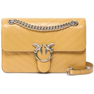 Τσάντες ώμου Pinko A2jc Love One Ligth Mini Yellow One Size Τσάντες ώμου Pinko A2jc Love One Ligth Mini Yellow One Size