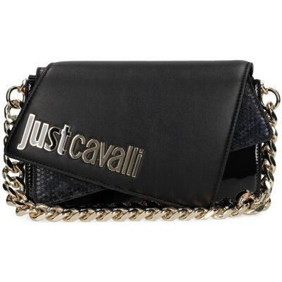 Τσάντες ώμου Roberto Cavalli Jc Mettering 1 Black One Size Τσάντες ώμου Roberto Cavalli Jc Mettering 1 Black One Size