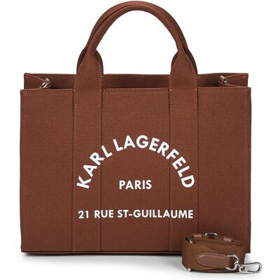 Τσάντες Χειρός Karl Lagerfeld K/RSG SQUARE MEDIUM TOTE Brown Unique Τσάντες Χειρός Karl Lagerfeld K/RSG SQUARE MEDIUM TOTE Brown Unique