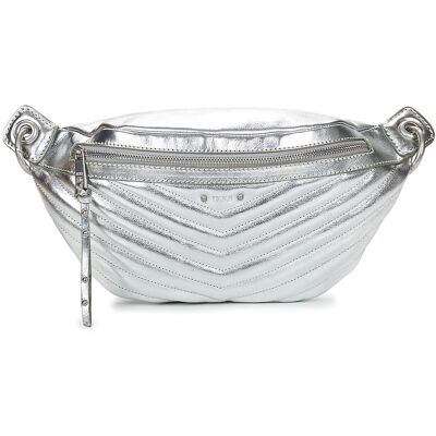 Μπανάνα Ikks 1440 POCKETBELT Silver One Size Μπανάνα Ikks 1440 POCKETBELT Silver One Size