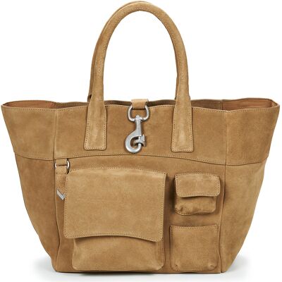 Τσάντες Χειρός Ikks SEASONAL CABAS Brown One Size Τσάντες Χειρός Ikks SEASONAL CABAS Brown One Size
