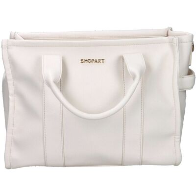 Τσάντες Χειρός Shop Art SAAF241166 Άσπρο One Size Τσάντες Χειρός Shop Art SAAF241166 Άσπρο One Size
