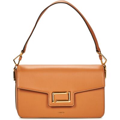 Τσάντες ώμου Lancel ANGELE DE LANCEL M FLAP BAG Brown One Size Τσάντες ώμου Lancel ANGELE DE LANCEL M FLAP BAG Brown One Size