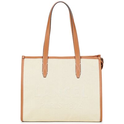 Shopping bag Lancel JOUR DE LANCEL L ZIP TOTE Beige One Size Shopping bag Lancel JOUR DE LANCEL L ZIP TOTE Beige One Size