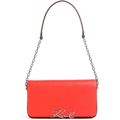 Τσάντες ώμου Karl Lagerfeld Ksignature Shoulder Pouch Orange One Size Τσάντες ώμου Karl Lagerfeld Ksignature Shoulder Pouch Orange One Size