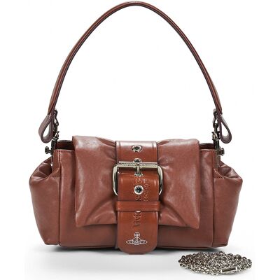 Τσάντες ώμου Vivienne Westwood HAZEL TREASURE HANDBAG Brown One Size Τσάντες ώμου Vivienne Westwood HAZEL TREASURE HANDBAG Brown One Size